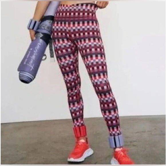 Free People Lilac Lose Control Wrap Leggings Size Small NWOT - Picture 3 of 9